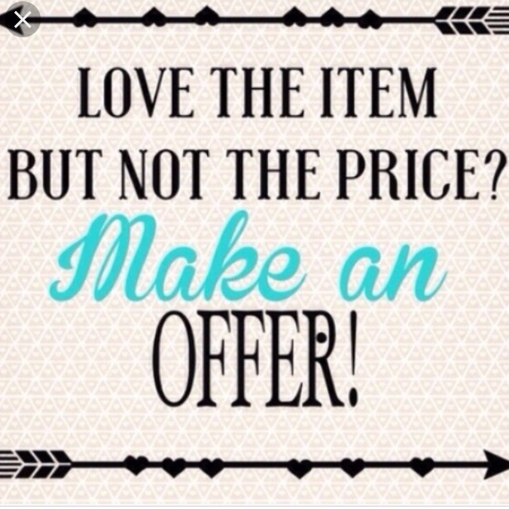 Most reasonable offers accepted